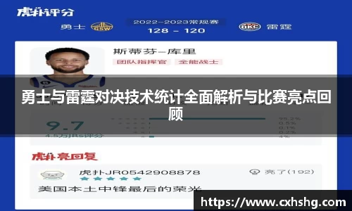 勇士与雷霆对决技术统计全面解析与比赛亮点回顾
